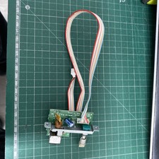 Akai S5000 Sampler Front Contrast And Ps2 Input Board With Cable