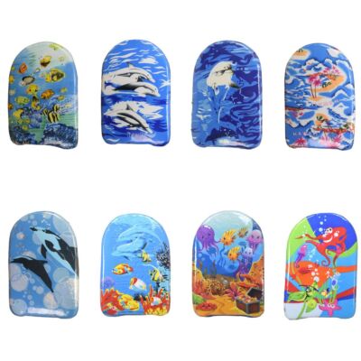 Schwimmbrett 43x30cm Schwimmbrett Kinder Bodyboard in 8 verschiedenen Motiven