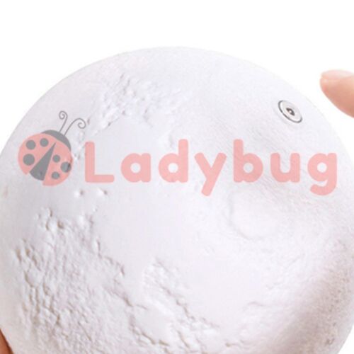 Magical Moon Lamp LED Night Light Moonlight Sensor Remote Control Dimmable 3D - Picture 4 of 16