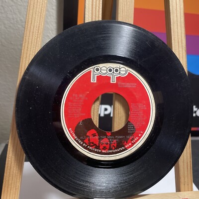 The J.B.'s - All Aboard The Soul Funky Train 1975 7'', Mono, Promo, Styrene Peopl