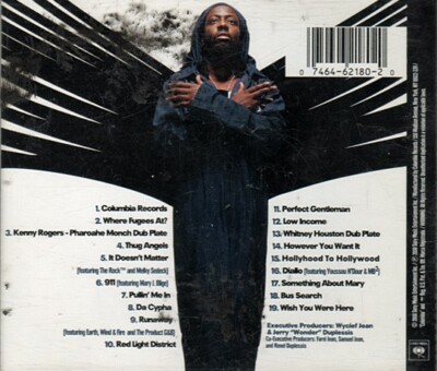 The Ecleftic -2 Sides II A Book ~ Wyclef Jean ~ Rap & Hip-Hop ~ CD