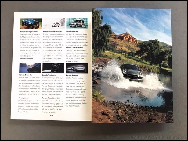 2005 Porsche Cayenne 140-page Original Sales Brochure Catalog Turbo S Foto 3 de 4