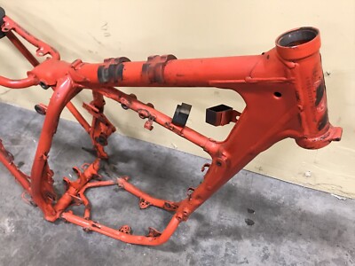 84 Honda XR250 XR 250 OEM Main Frame Chassis Body Subframe 1984 | eBay