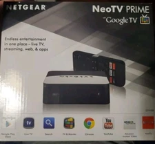 NetGear NeoTV PRIME Google TV Router Brand New In Box GTV100-100NAS
