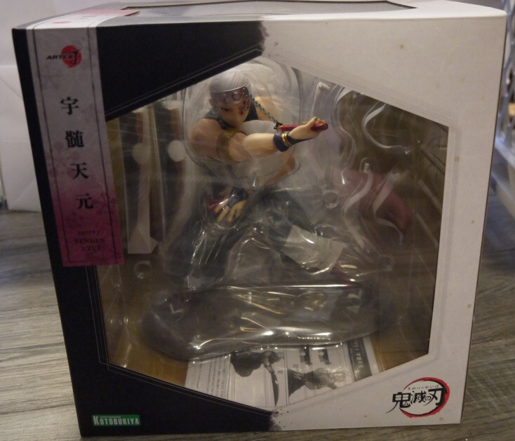 Kotobukiya ARTFX J Demon Slayer Kimetsu no Yaiba Tengen Uzui Statue Bonus Face