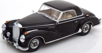 KK Scale 1:18 Scale Mercedes 300 SE W188 Coupe Black