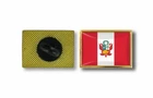 pins pin's flag national badge metal lapel backpack hat button vest peru