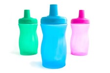 NEW 12 pack Leak Proof Spill Sippy Cup for Baby and Toddlers, 8 Ounce