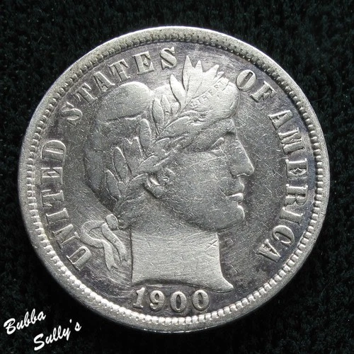 1900-P Barber Dime — photo from another recent sale