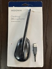 Insignia NS-PAUM50 USB Connection Desktop Microphone for Computer Video Calls