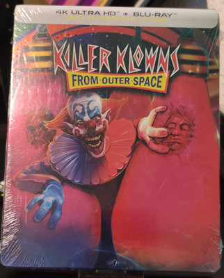 Killer Clowns form Outer Space 4k Steelbook NEU OVP kein deutscher Ton
