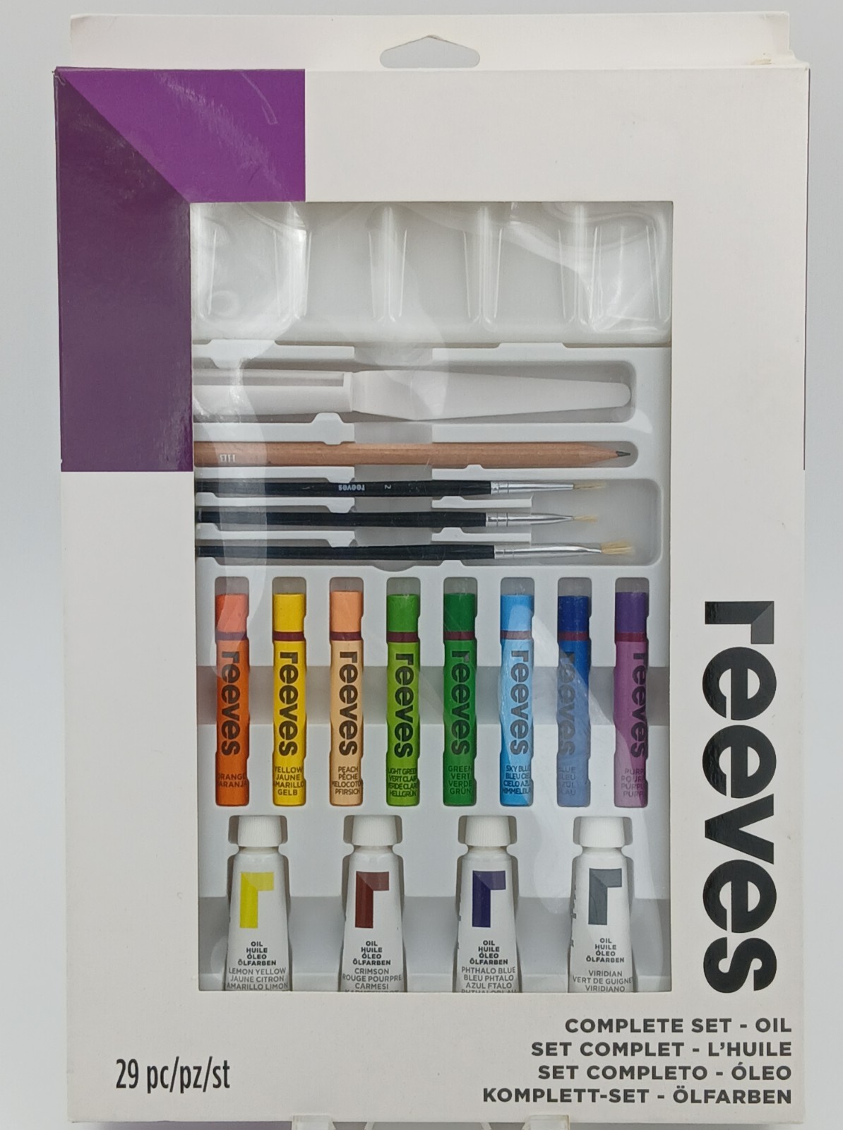Painting Color Complete Paint Set 29 Piece Pastels Art Kit