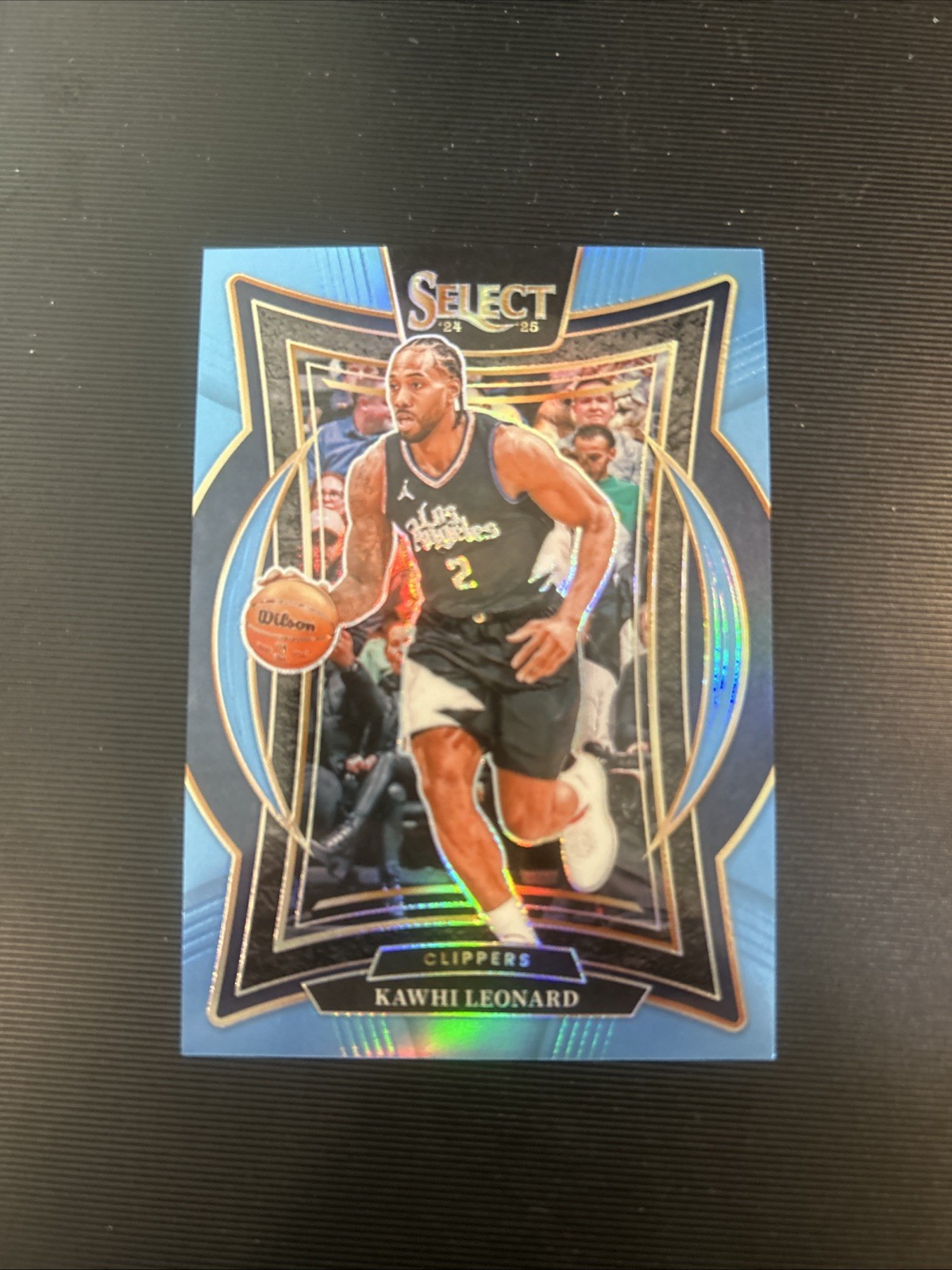 KAWHI LEONARD 2024-25 SELECT CONCOURSE AQUA PRIZM #/299 SP #61 FREE USA SHIP