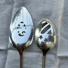 1881 Rogers Bros Onida Ltd Silverplate Patriotic Eagle/Stars Set Hammered 9.5in — photo 6