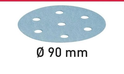 Festool 497364 90mm Granat P60 Disc Abrasives, 50 ct