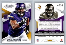 2014 Panini Absolute #130 Scott Crichton Retail
