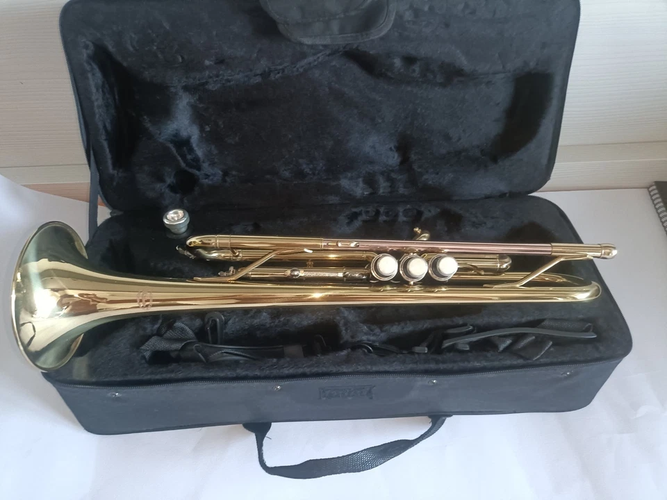 Tromba Conductor, Per Studenti/ Principianti Laccata Oro - Immagine 2 di 4