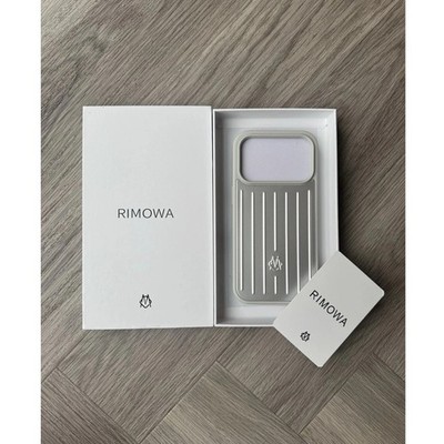 RIMOWA Apple iPhone 17 Pro Silver Aluminium Phone Case