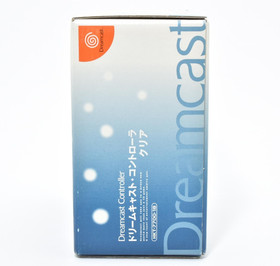 Sega Dreamcast Controller Clear Visual Memory Set Box Tested Rare 2001 LE Japan