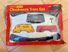 Hornby Railways R.500 Clockwork Goods Train 7321 Set, Vintage, Complete with KEY