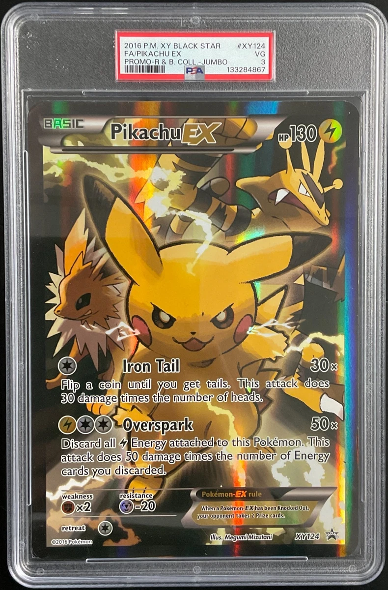 Pikachu Ex XY124 Jumbo Cards for sale | eBay
