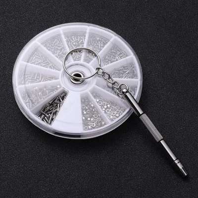 600 PCS Kleine Schrauben Brillen Reparatur Set Brillenreparaturschrauben - Bild 1 von 4