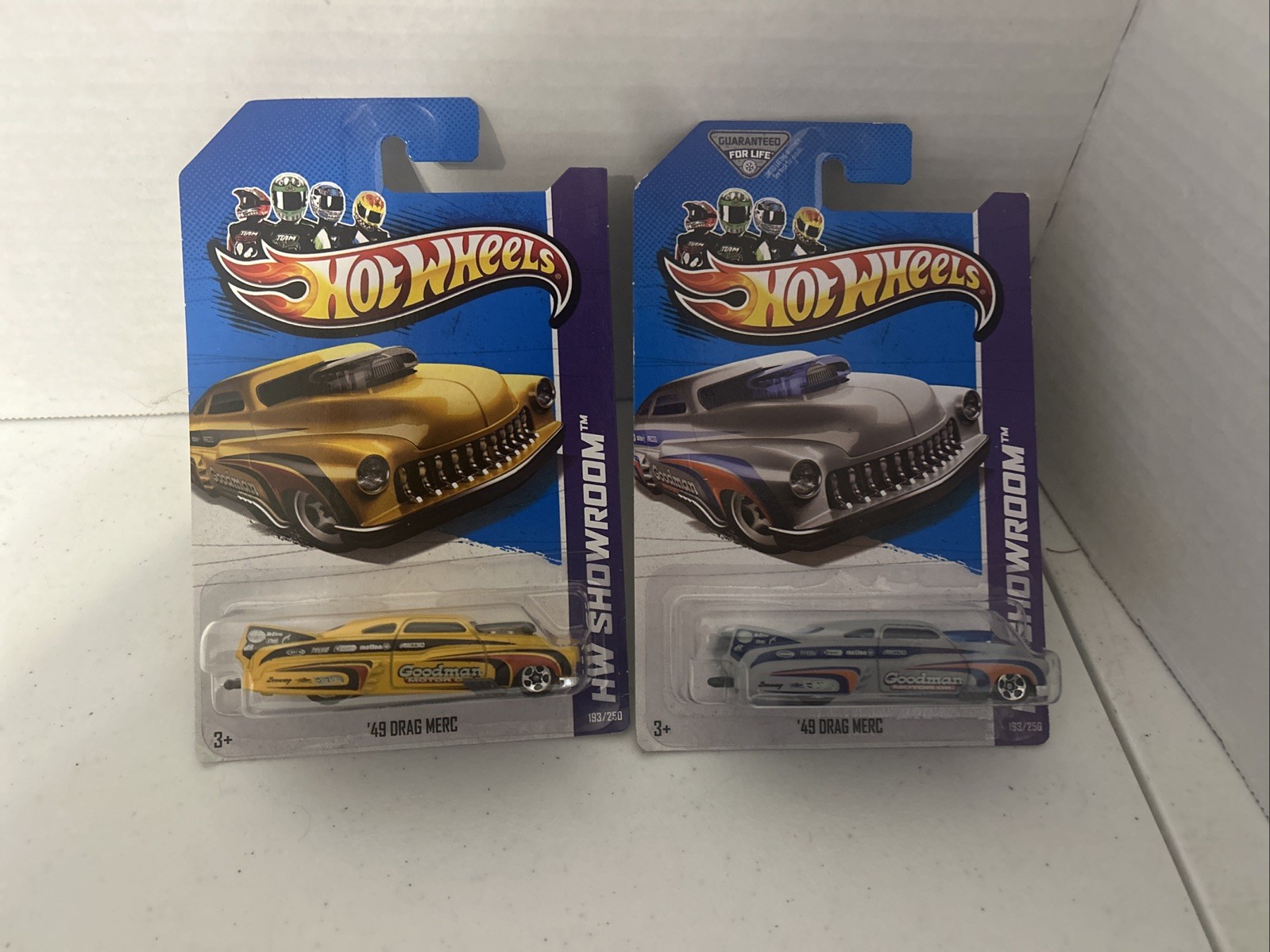 2013 Hot Wheels HW Showroom '49 Drag Merc 193/250 lot of 2