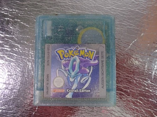 Nintendo Game Boy Color Video Game CGB Pokemon Crystal Edition