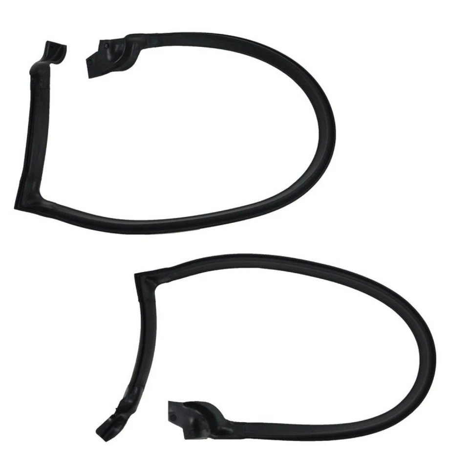 橡胶门 Roofrail 后备箱窗扫风向条密封套件适用于 70-81 科迈罗 — 第 2/4 张图片