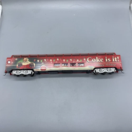 Bachmann Hawthorne Village Coca Cola HO Through The Years Express 1980s Dome Car - Picture 3 of 17