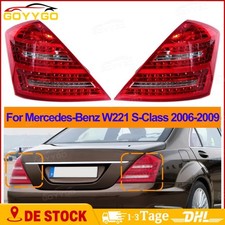 Paar Hintere LED Heckleuchte Montage f&uuml;r Mercedes-Benz W221 S-Klasse 2006-2009