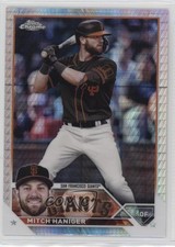 2023 Topps Chrome Prism Refractor Mitch Haniger #122 7l6