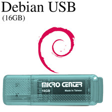 Debian 13.1 amd64/x86-64 Netinst Trixie Operating System Install/Repair USB