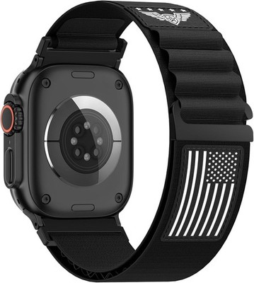 Nylon Strap Compatible with Apple Watch Ultra 49mm, Series 11, Stretchy