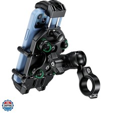 Anti-Theft Motorcycle Phone Mount Holder with Vibration Dampener  High-Speed...