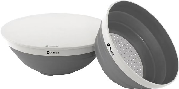 Outwell Collaps SchüSsel- Und Sieb-Set, Faltbar, Grau-image