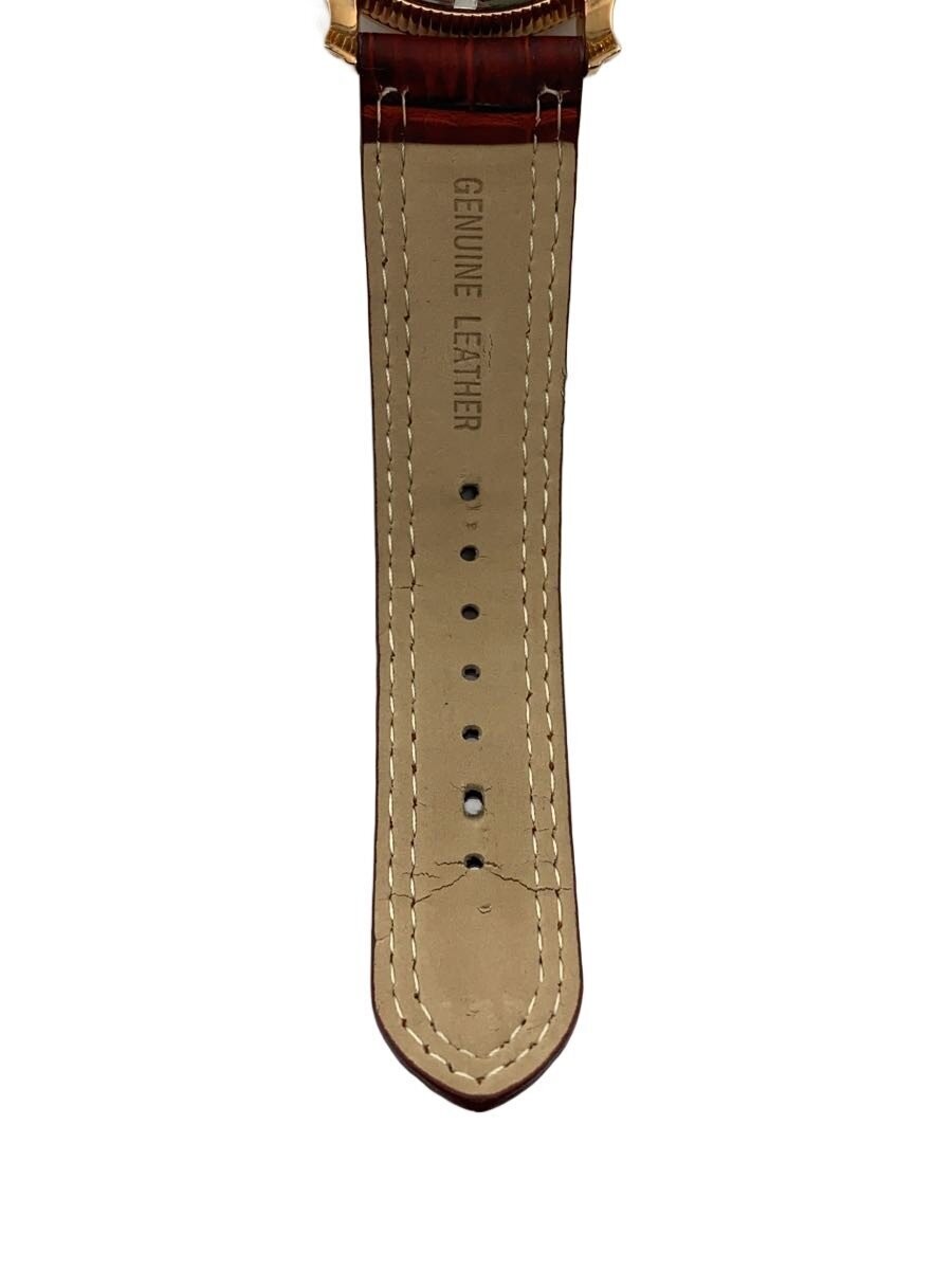 SONNE Automatic Analog Watch Silver Case Leather … - image 5