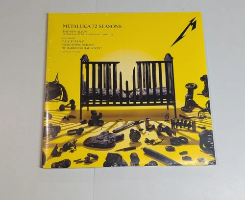 METALLICA "72 Seasons" Vinyl 33 Album  LP Record Sealed NEW LP947