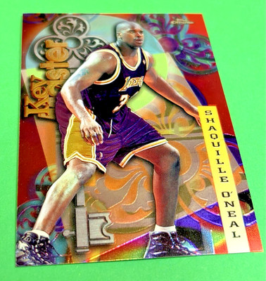 1998-99 Topps Chrome Key Master Shaquille O'Neal Chrome Season's Best #21 HOF NM