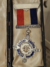Victorian Silver Medal Hallmark Birmingham 1886