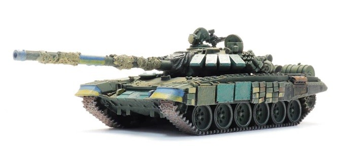 Artitec 6870708 - H0 / 1:87 - T-72B obr. 1989 Ukrainian Armed Forces - New
