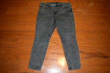 Gap - UNIVERSAL LEGGING Stretch High Rise Gray JEAN - Women Size 16 / 33 R