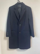 A.P.C. Woman Chester Coat Navy 34 Limited Edition Style Refined Minimalism Timel