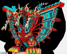  King Ghidorah Vinyl Designer Figure by Urban Aztec unopened in hand