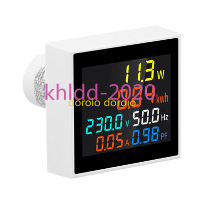AC50-300V Voltmeter Ammeter Ampere Current Voltage Hertz Frequency Energy Meter