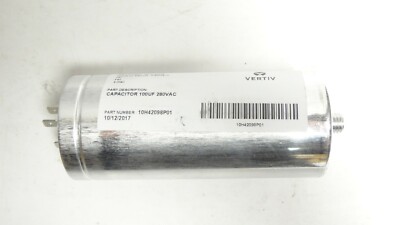 Emerson/Vertiv 10H42098P01 280VAC 100uF / Ducati 416.30.05 Capacitor