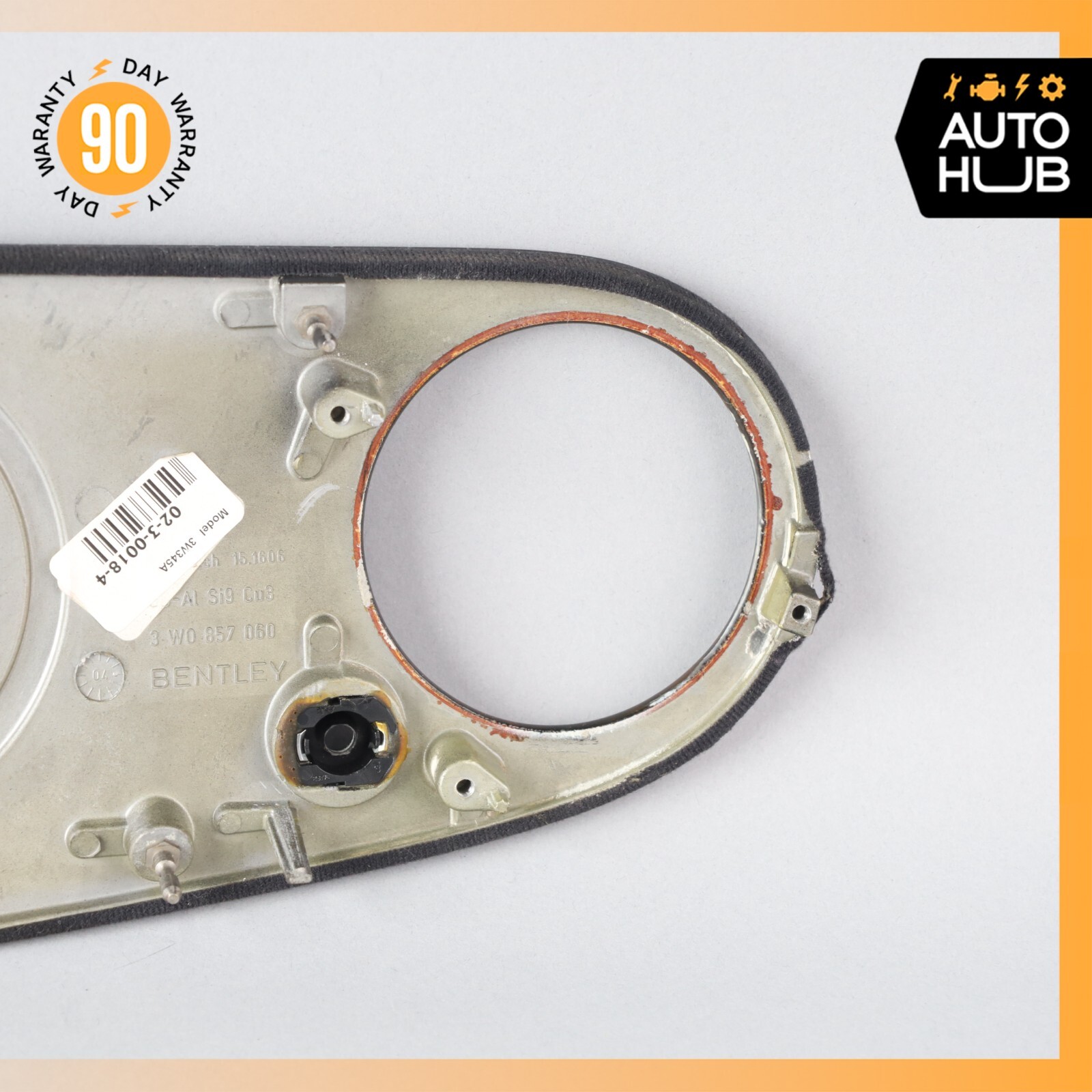 03-13 Bentley Continental GT GTC Right Dashboard Dash Trim Bezel Wood OEM 53k