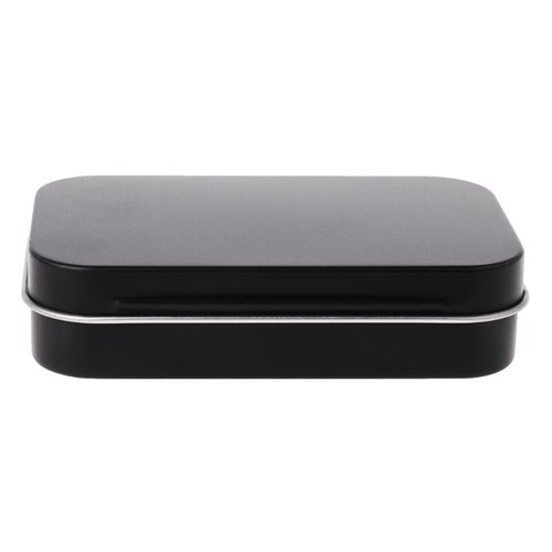 Storage Box Small Jewelry Candy Coin for Key Tin Black Gifts Seal - Picture 6 of 8