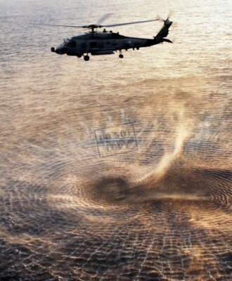 US Marine Corps USMC MH-60R Sea Hawk helicopter A2 8X12 PHOTOGRAPH