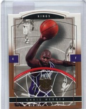 2003-04 Skybox LE - CHRIS WEBBER - Autograph Photographer Proof - KINGS #d 5/25